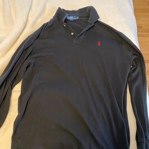 Black Ralph Lauren polo shirt. XL